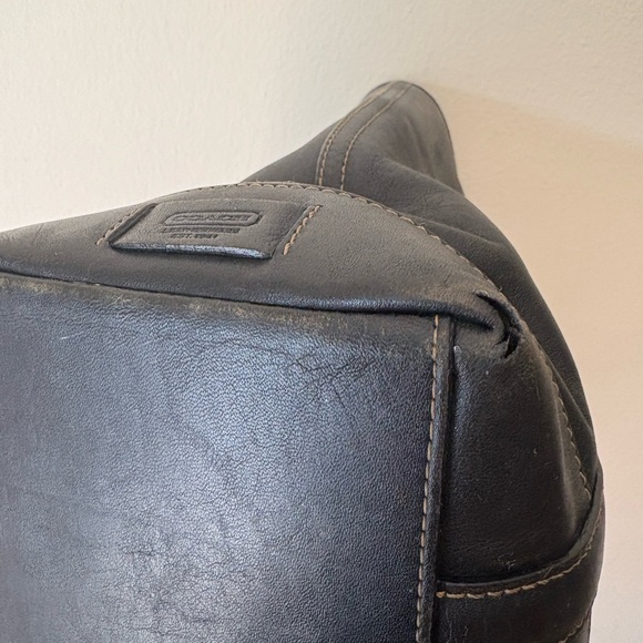 Vintage Coach Hampton Tote Black 5187 - Picture 7 of 11